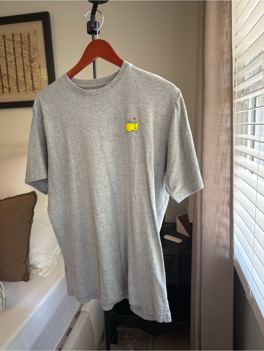 Masters Champions Gray Short-Sleeve T-Shirt 2019- Medium